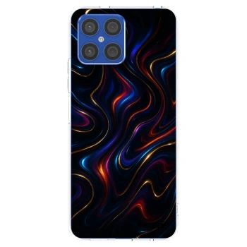 Picasee átlátszó szilikon tok az alábbi mobiltelefonokra Honor X8 4G - Noir