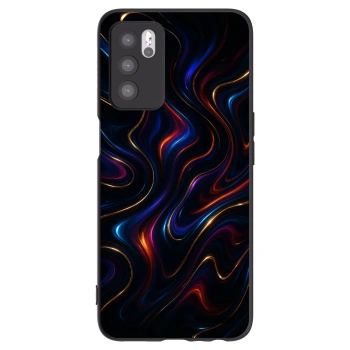 Picasee fekete szilikon tok az alábbi mobiltelefonokra OPPO A16s - Noir