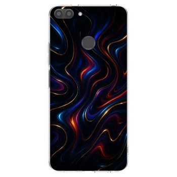 Picasee átlátszó szilikon tok az alábbi mobiltelefonokra Huawei P Smart - Noir