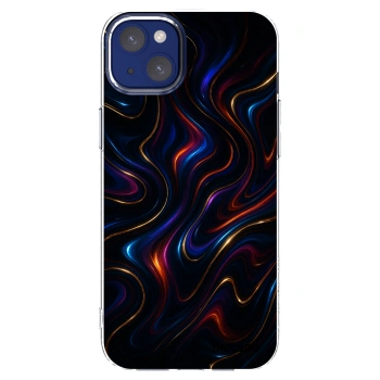 Picasee átlátszó szilikon tok az alábbi mobiltelefonokra Apple iPhone 14 Plus - Noir