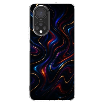 Picasee átlátszó szilikon tok az alábbi mobiltelefonokra Honor X7 - Noir