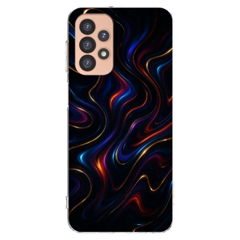 Picasee átlátszó szilikon tok az alábbi mobiltelefonokra Samsung Galaxy A23 A236B 5G - Noir