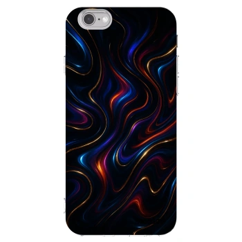 Picasee átlátszó szilikon tok az alábbi mobiltelefonokra Apple iPhone 6/6S - Noir