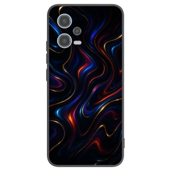 Picasee fekete szilikon tok az alábbi mobiltelefonokra Xiaomi Redmi Note 12 5G - Noir