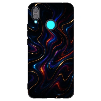 Picasee fekete szilikon tok az alábbi mobiltelefonokra Huawei Nova 3 - Noir