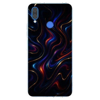 Picasee átlátszó szilikon tok az alábbi mobiltelefonokra Huawei Nova 3 - Noir