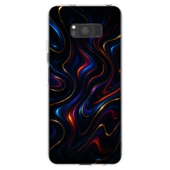 Picasee átlátszó szilikon tok az alábbi mobiltelefonokra Samsung Galaxy S8 G950F - Noir
