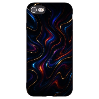 Picasee fekete szilikon tok az alábbi mobiltelefonokra Apple iPhone 7 - Noir