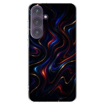 Picasee átlátszó szilikon tok az alábbi mobiltelefonokra Samsung Galaxy S24+ S926B 5G - Noir