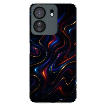 Picasee átlátszó szilikon tok az alábbi mobiltelefonokra Xiaomi Redmi 13C 4G - Noir