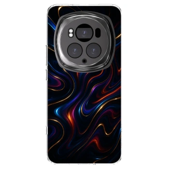 Picasee átlátszó szilikon tok az alábbi mobiltelefonokra Honor Magic6 Pro - Noir