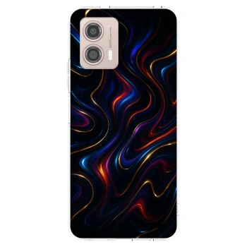 Picasee átlátszó szilikon tok az alábbi mobiltelefonokra Motorola Moto G53 5G - Noir