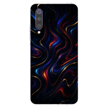 Picasee átlátszó szilikon tok az alábbi mobiltelefonokra Xiaomi Mi 9 - Noir