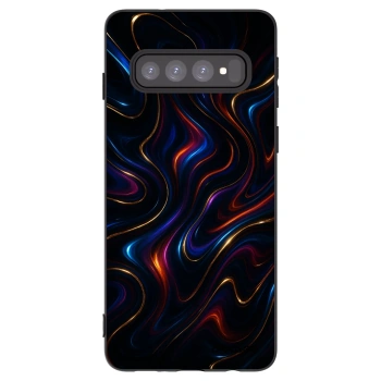 Picasee fekete szilikon tok az alábbi mobiltelefonokra Samsung Galaxy S10 G973 - Noir
