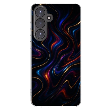Picasee átlátszó szilikon tok az alábbi mobiltelefonokra Samsung Galaxy S24 FE S721B - Noir