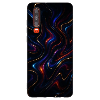 Picasee fekete szilikon tok az alábbi mobiltelefonokra Huawei P30 - Noir