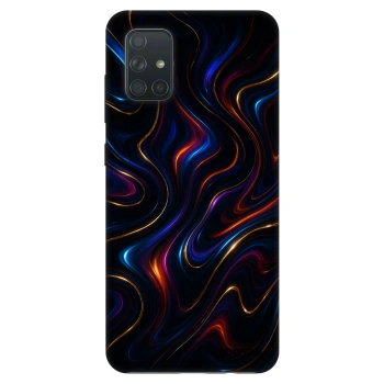 Szilikon tok erre a típusra Samsung Galaxy A71 A715F - Noir