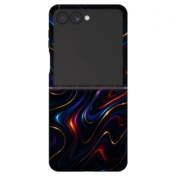 Szilikon tok erre a típusra Samsung Galaxy Z Flip7 5G - Noir