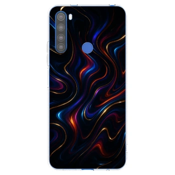 Picasee átlátszó szilikon tok az alábbi mobiltelefonokra Xiaomi Redmi Note 8T - Noir