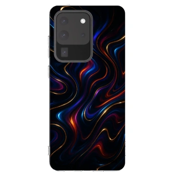 Picasee átlátszó szilikon tok az alábbi mobiltelefonokra Samsung Galaxy S20 Ultra 5G G988F - Noir