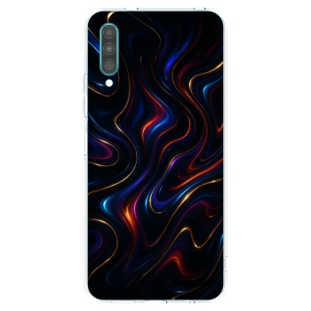 Picasee átlátszó szilikon tok az alábbi mobiltelefonokra Samsung Galaxy A30s A307F - Noir