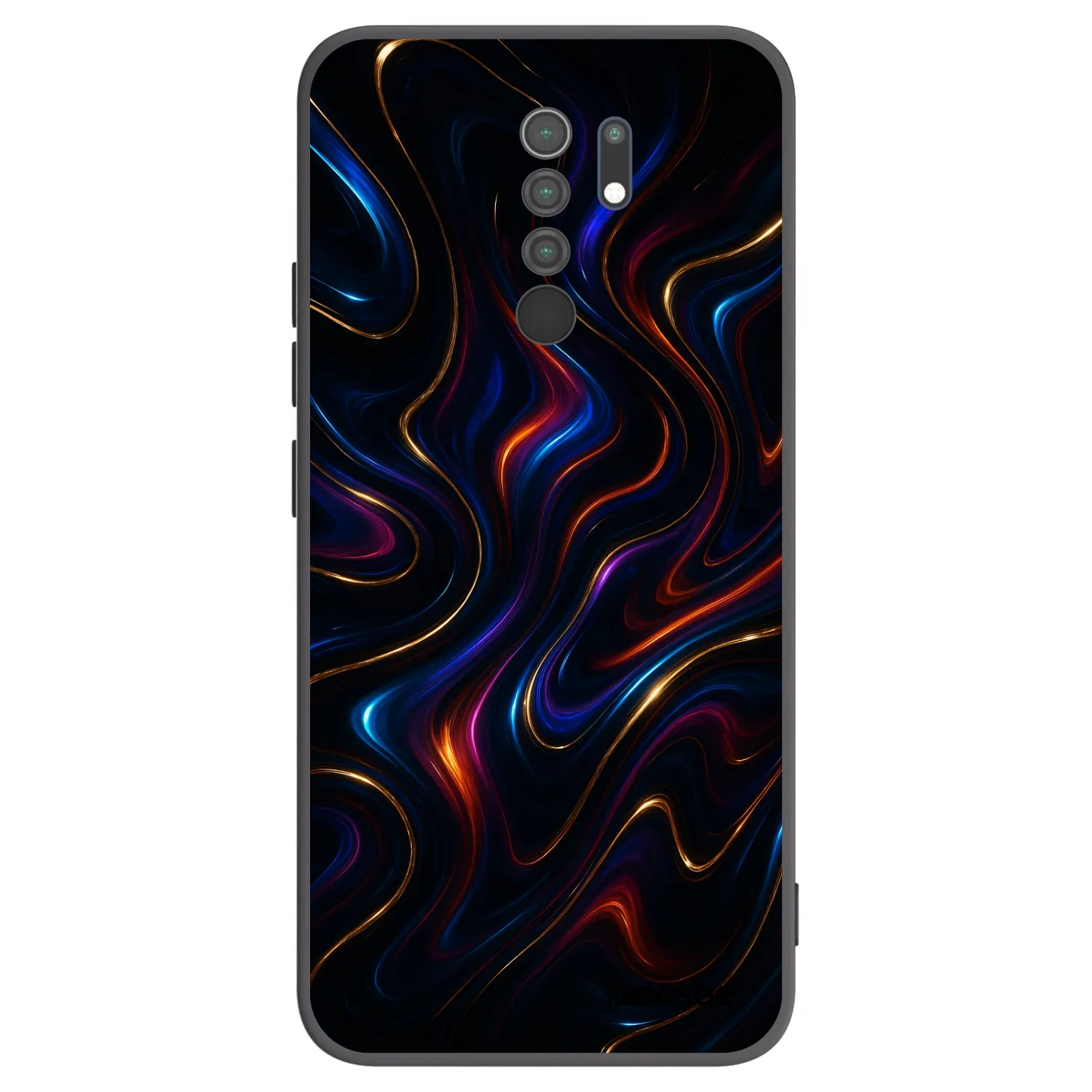 Picasee fekete szilikon tok az alábbi mobiltelefonokra Xiaomi Redmi 9 - Noir