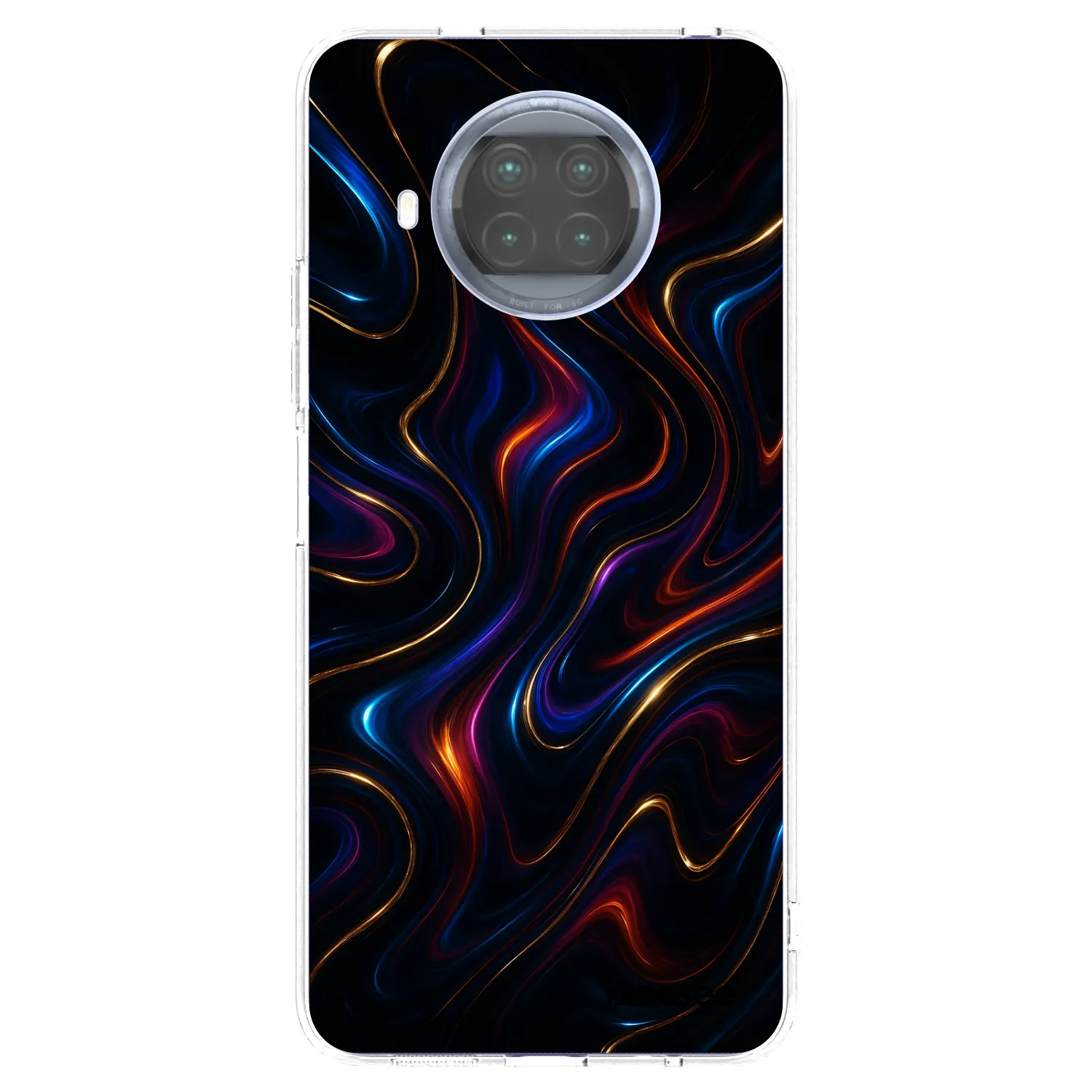 Picasee átlátszó szilikon tok az alábbi mobiltelefonokra Xiaomi Mi 10T Lite - Noir