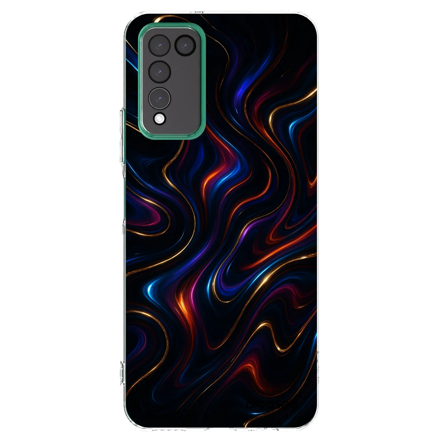 Picasee átlátszó szilikon tok az alábbi mobiltelefonokra Honor 10X Lite - Noir