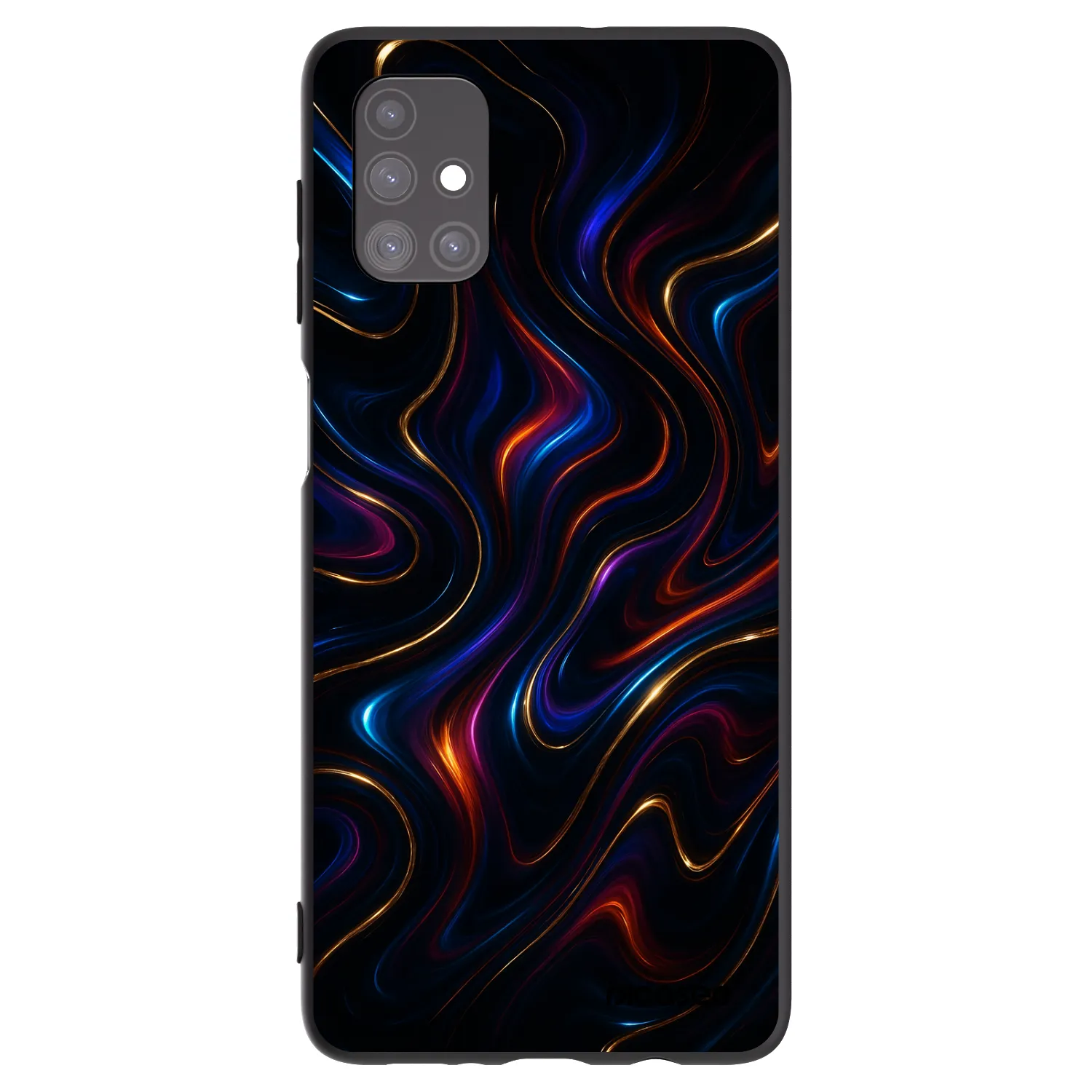 Picasee fekete szilikon tok az alábbi mobiltelefonokra Samsung Galaxy M51 M515F - Noir