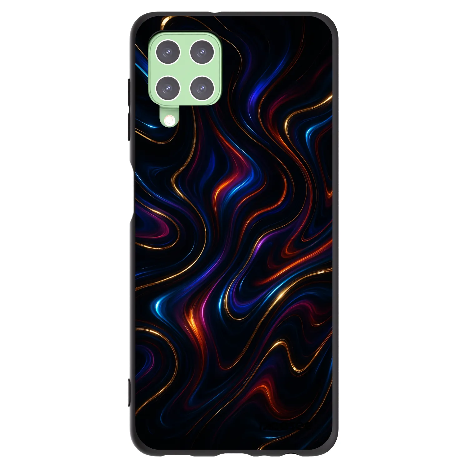 Picasee fekete szilikon tok az alábbi mobiltelefonokra Samsung Galaxy A22 A225F 4G - Noir