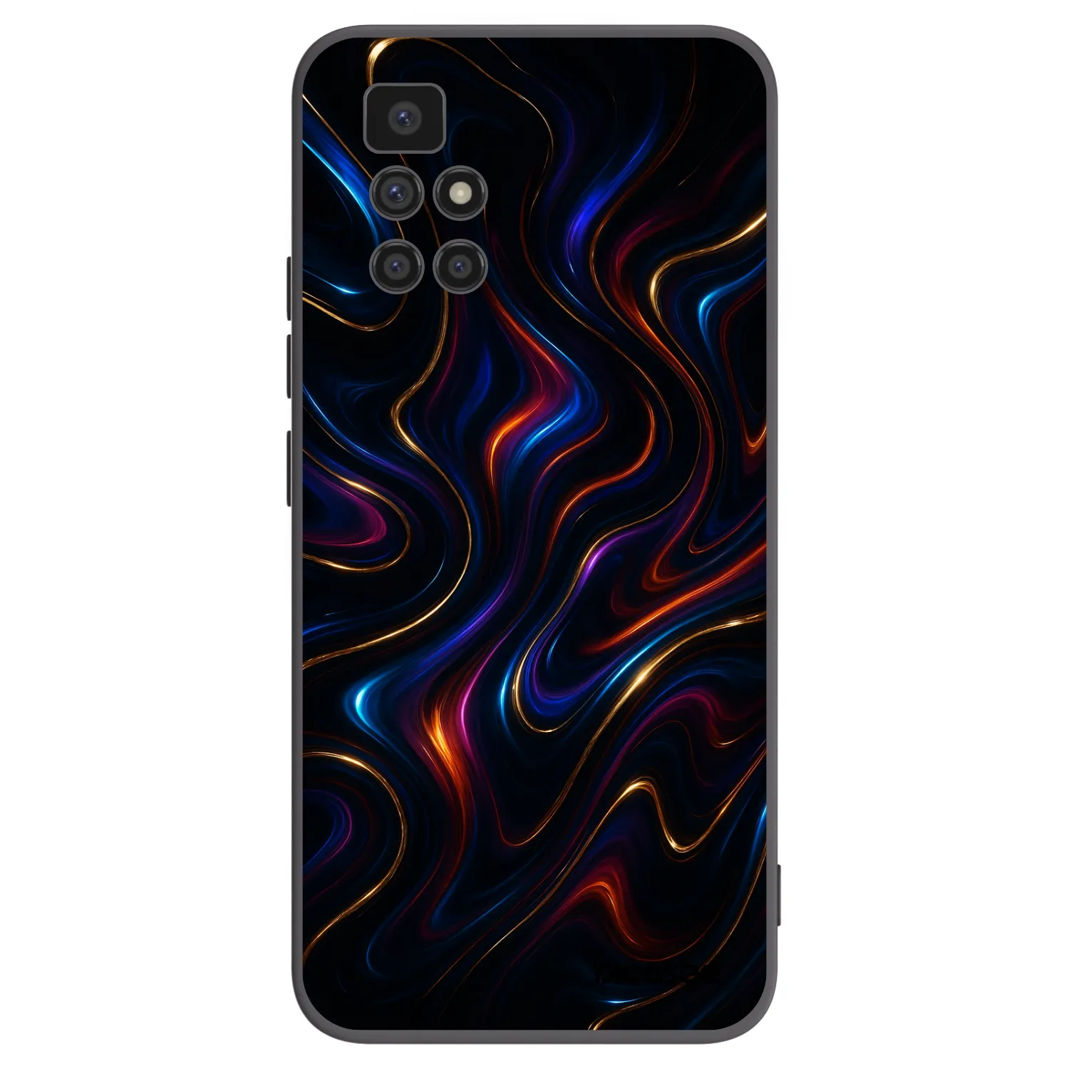 Picasee fekete szilikon tok az alábbi mobiltelefonokra Xiaomi Redmi 10 - Noir