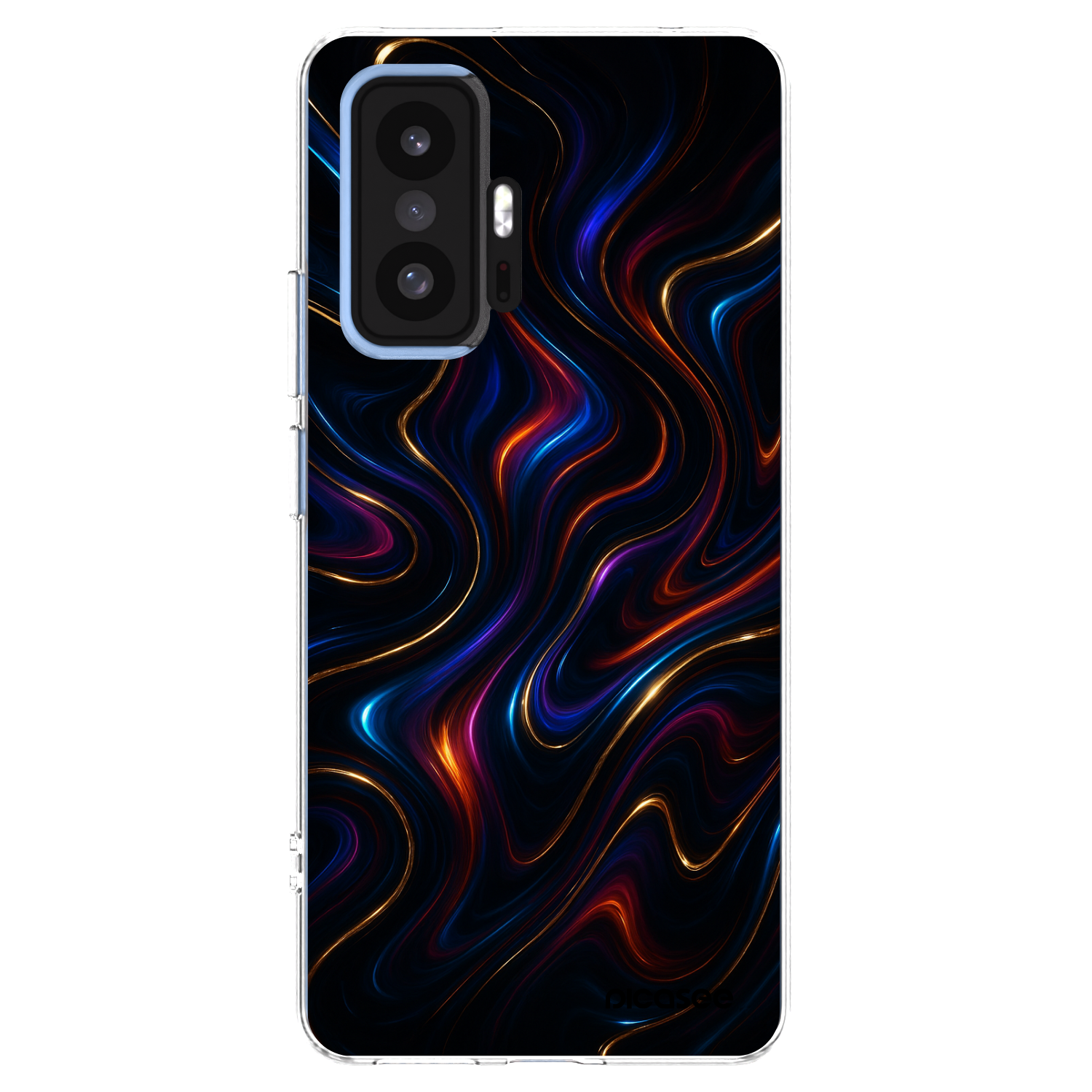 Picasee átlátszó szilikon tok az alábbi mobiltelefonokra Xiaomi 11T - Noir