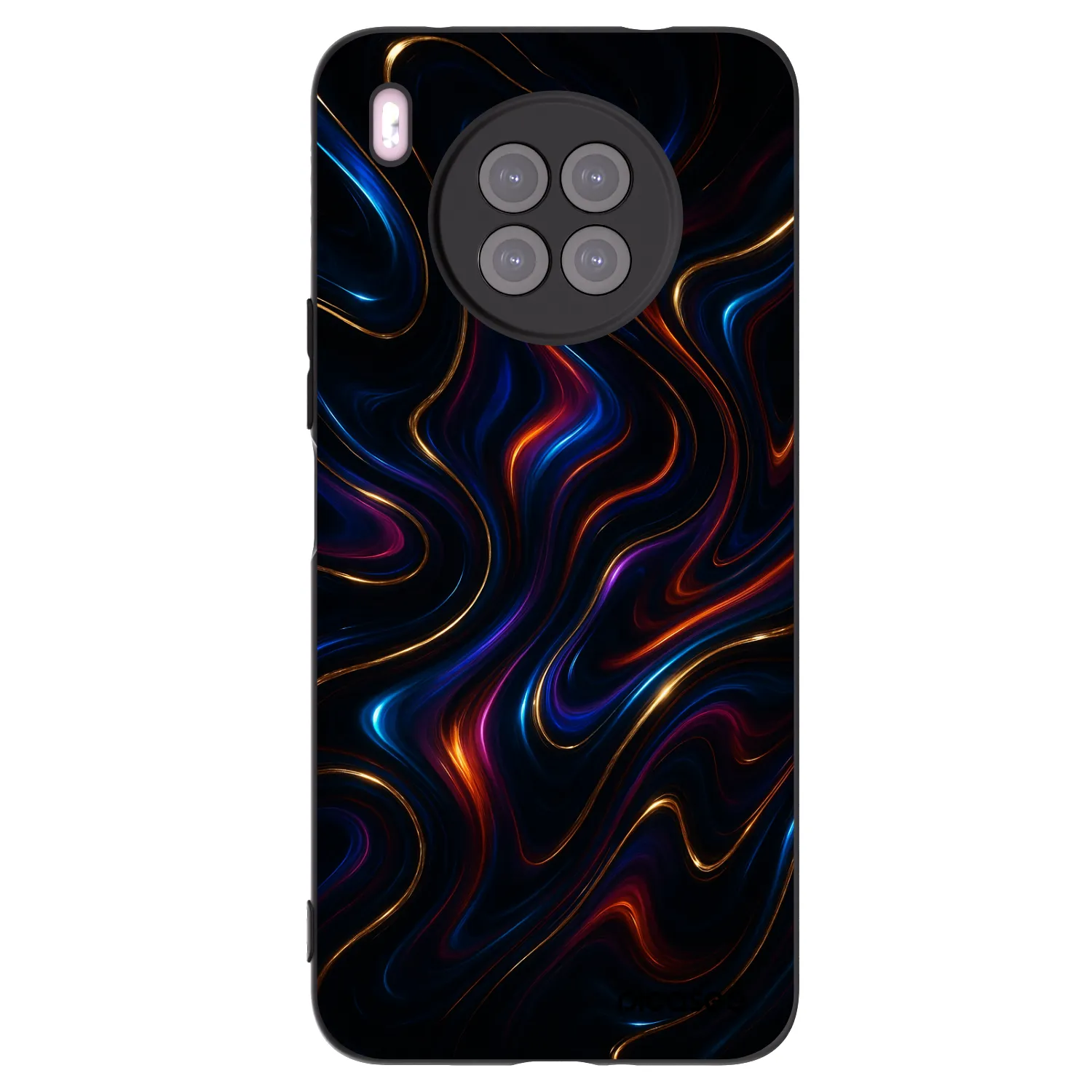 Picasee fekete szilikon tok az alábbi mobiltelefonokra Huawei Nova 8i - Noir