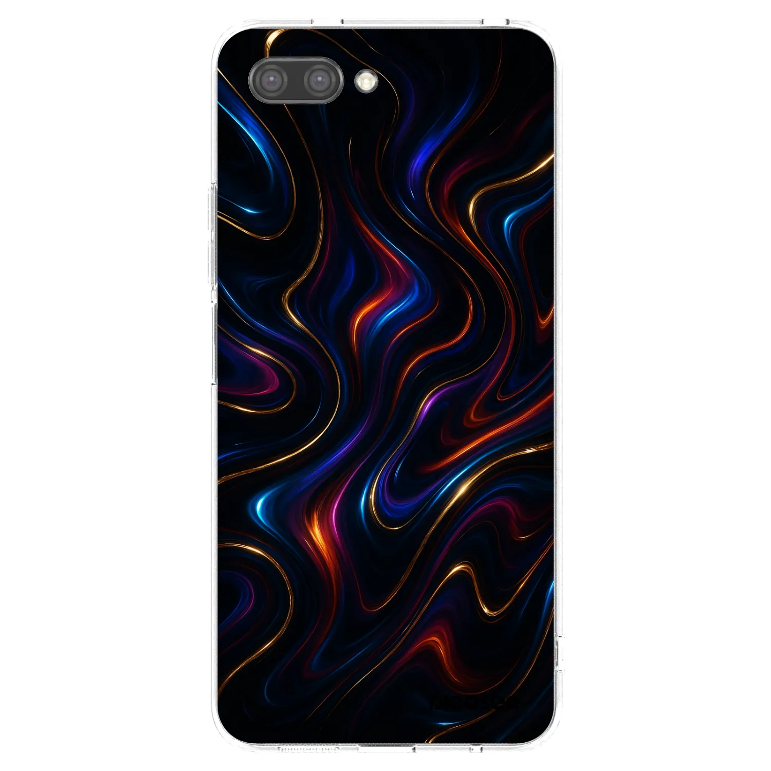 Picasee átlátszó szilikon tok az alábbi mobiltelefonokra Honor 10 - Noir