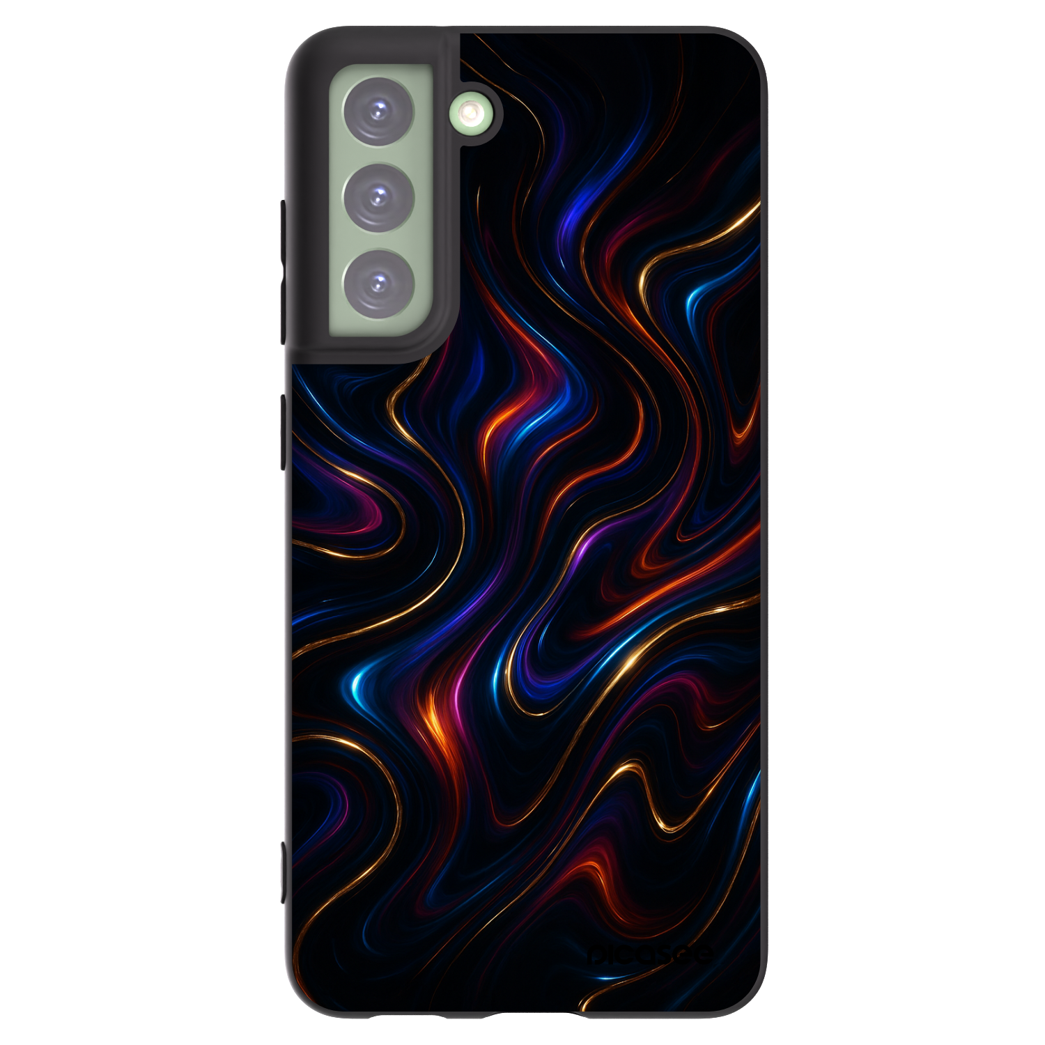 Picasee fekete szilikon tok az alábbi mobiltelefonokra Samsung Galaxy S21 FE 5G - Noir