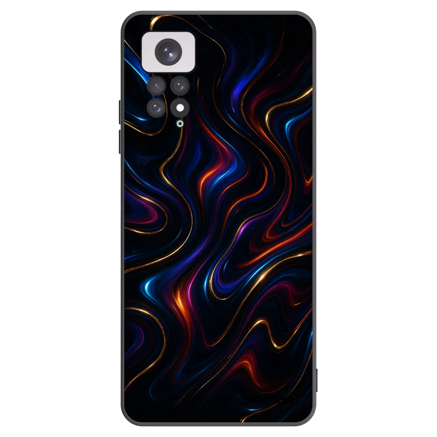 Picasee fekete szilikon tok az alábbi mobiltelefonokra Xiaomi Redmi Note 11 - Noir