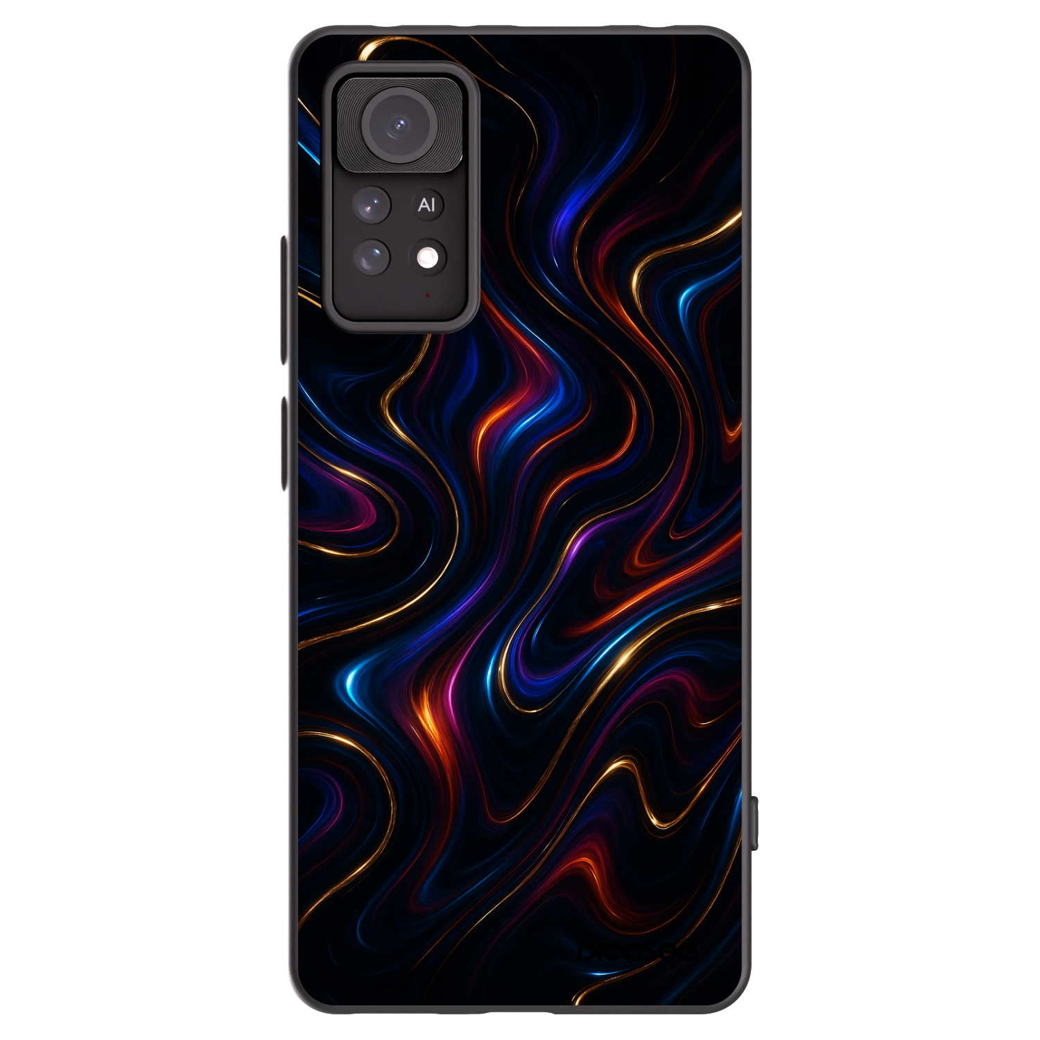 Picasee fekete szilikon tok az alábbi mobiltelefonokra Xiaomi Redmi Note 11 Pro 5G - Noir