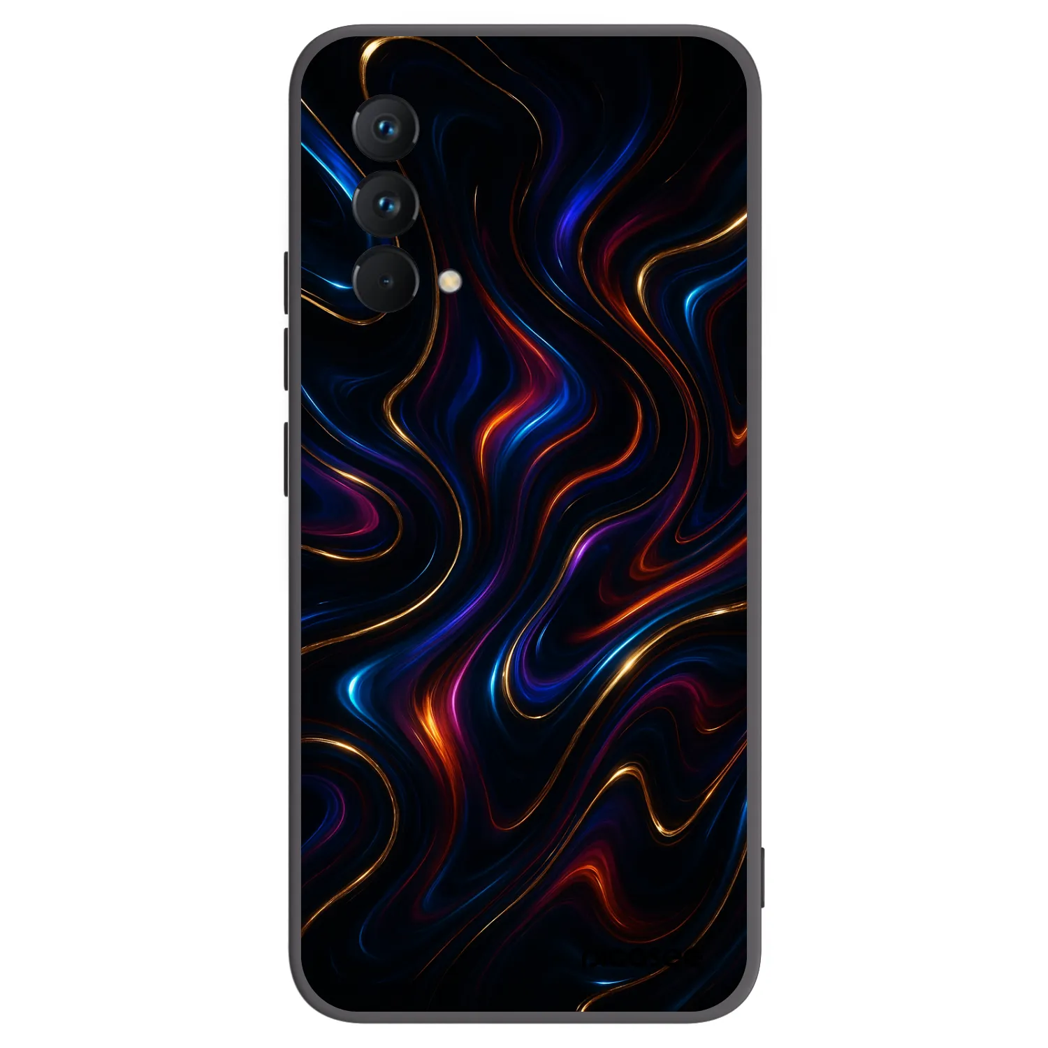 Picasee fekete szilikon tok az alábbi mobiltelefonokra Realme GT Master Edition 5G - Noir
