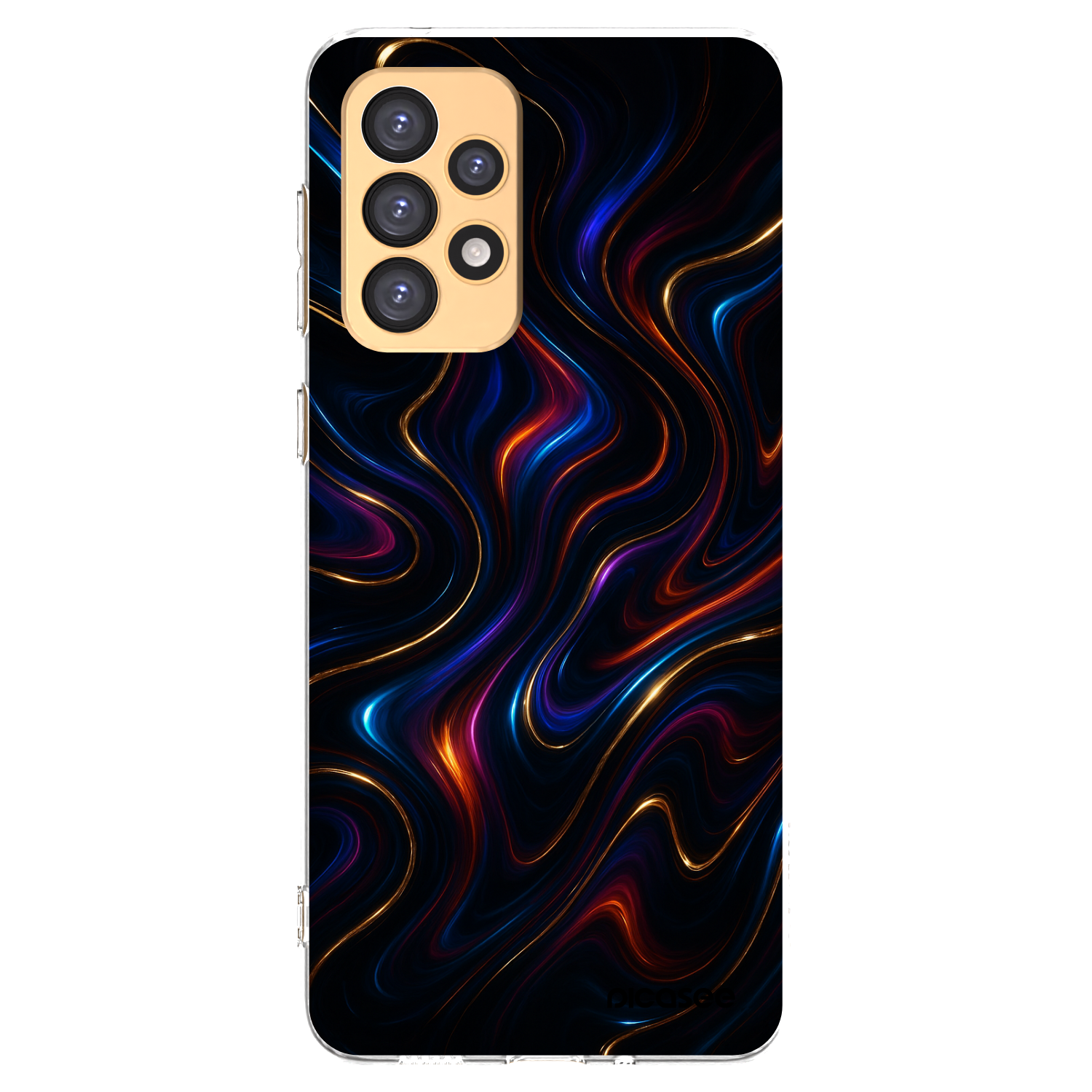 Picasee átlátszó szilikon tok az alábbi mobiltelefonokra Samsung Galaxy A33 5G A336 - Noir