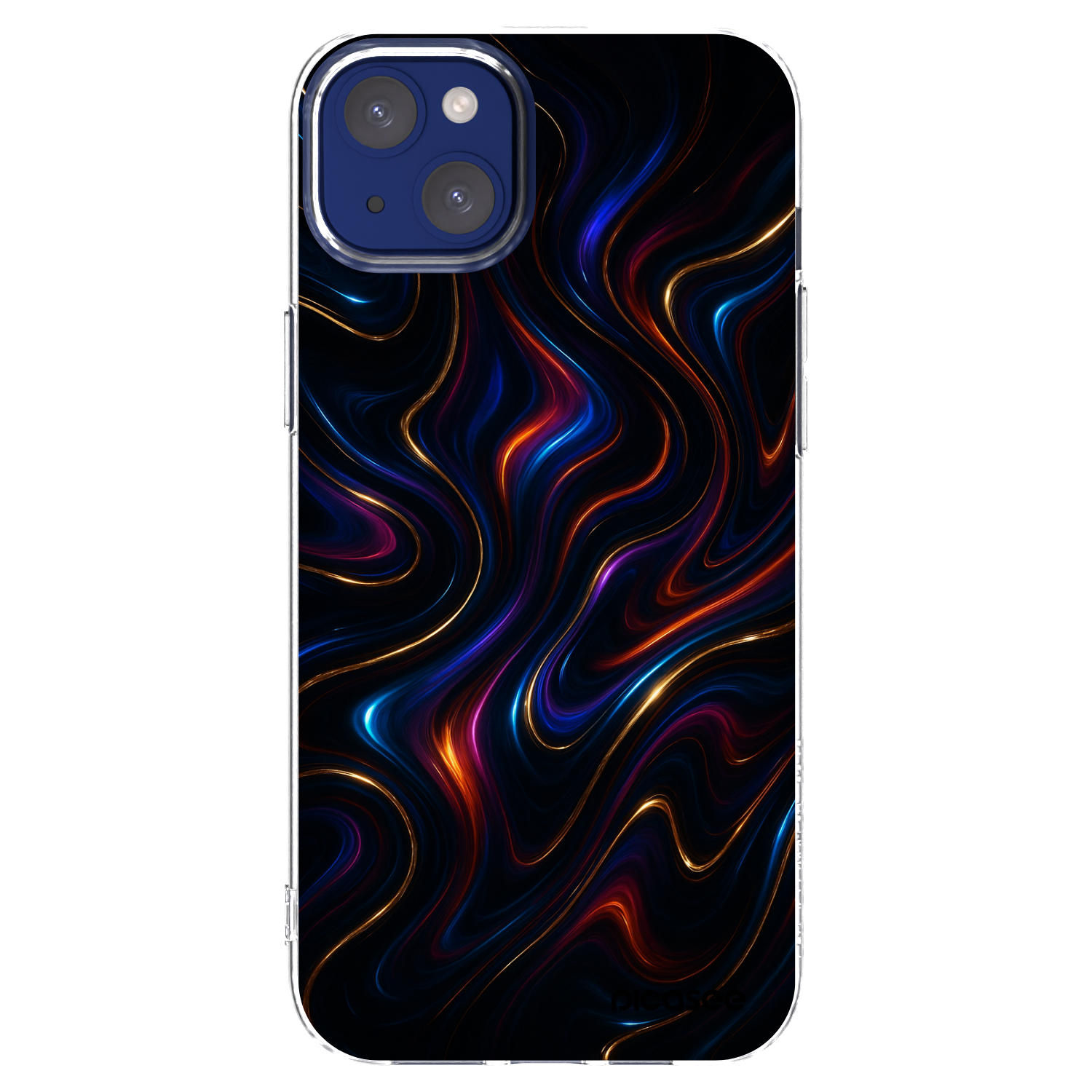 Picasee átlátszó szilikon tok az alábbi mobiltelefonokra Apple iPhone 14 Plus - Noir