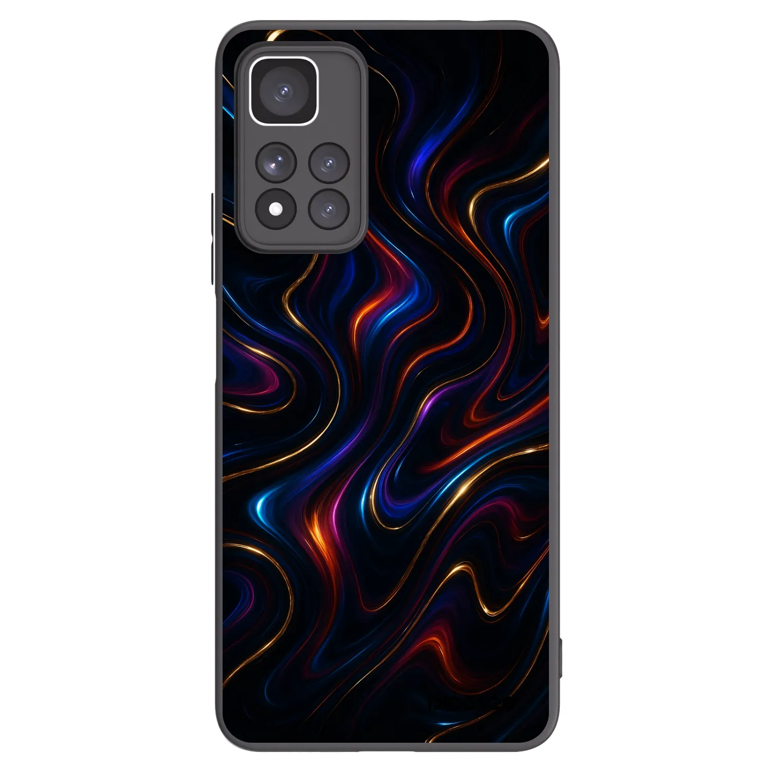Picasee fekete szilikon tok az alábbi mobiltelefonokra Xiaomi Redmi Note 11 Pro+ 5G - Noir