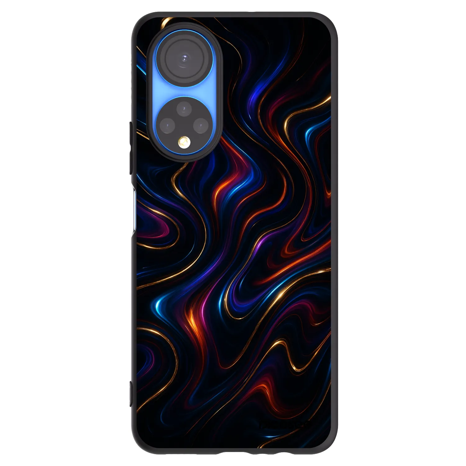 Picasee fekete szilikon tok az alábbi mobiltelefonokra Honor X7 - Noir