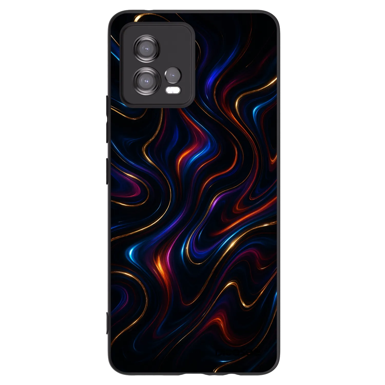 Picasee fekete szilikon tok az alábbi mobiltelefonokra Motorola Moto G72 - Noir