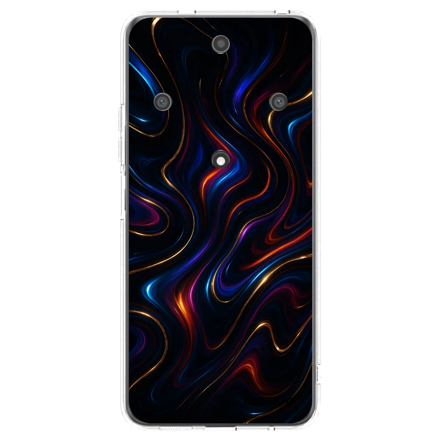 Picasee átlátszó szilikon tok az alábbi mobiltelefonokra Honor Magic5 Lite 5G - Noir
