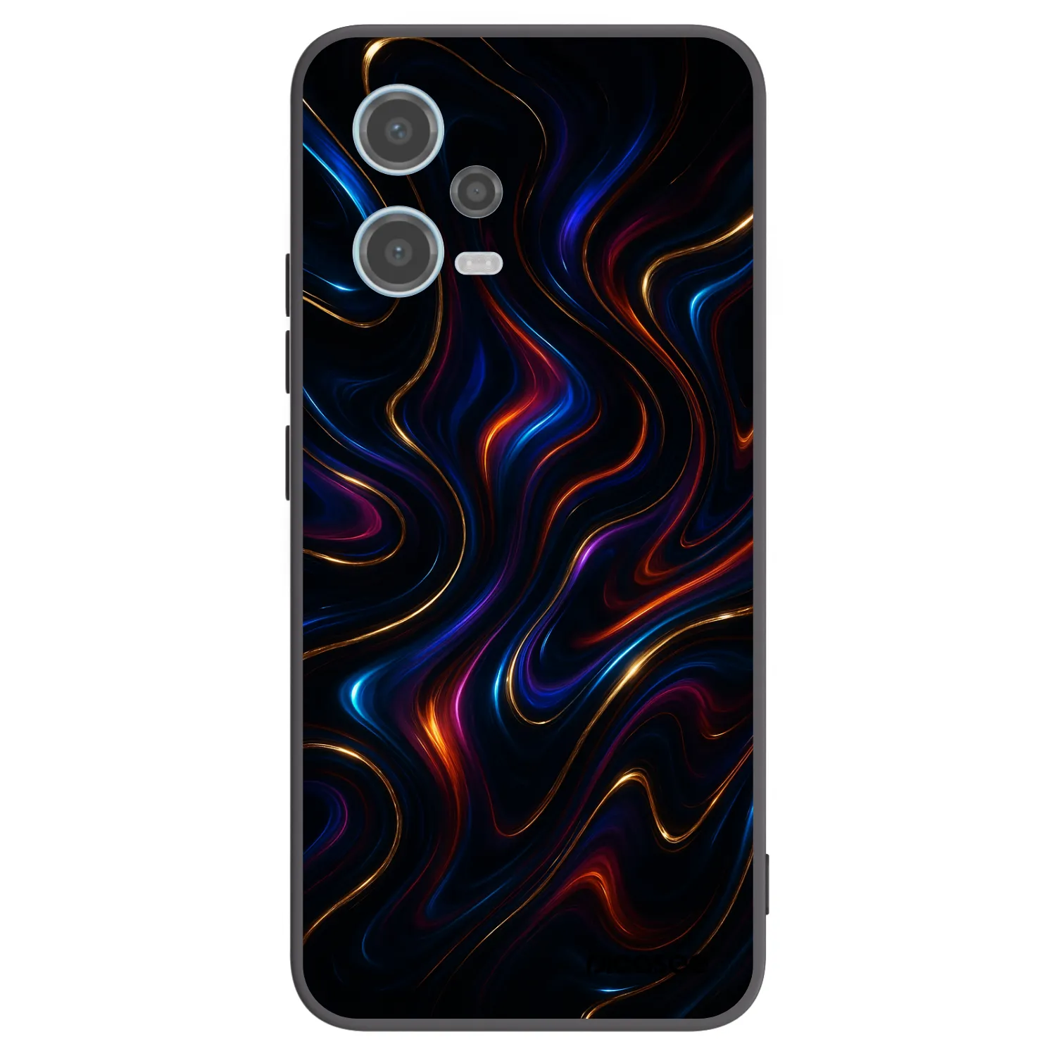 Picasee fekete szilikon tok az alábbi mobiltelefonokra Xiaomi Redmi Note 12 5G - Noir