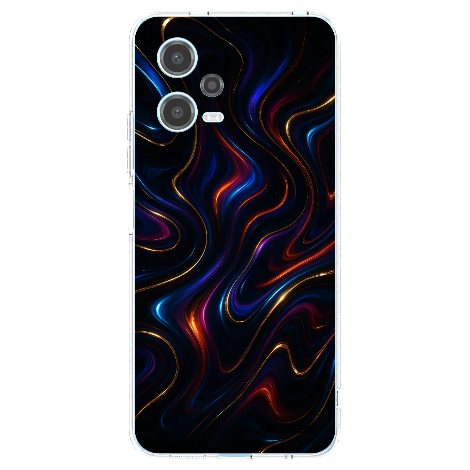 Picasee átlátszó szilikon tok az alábbi mobiltelefonokra Xiaomi Redmi Note 12 5G - Noir