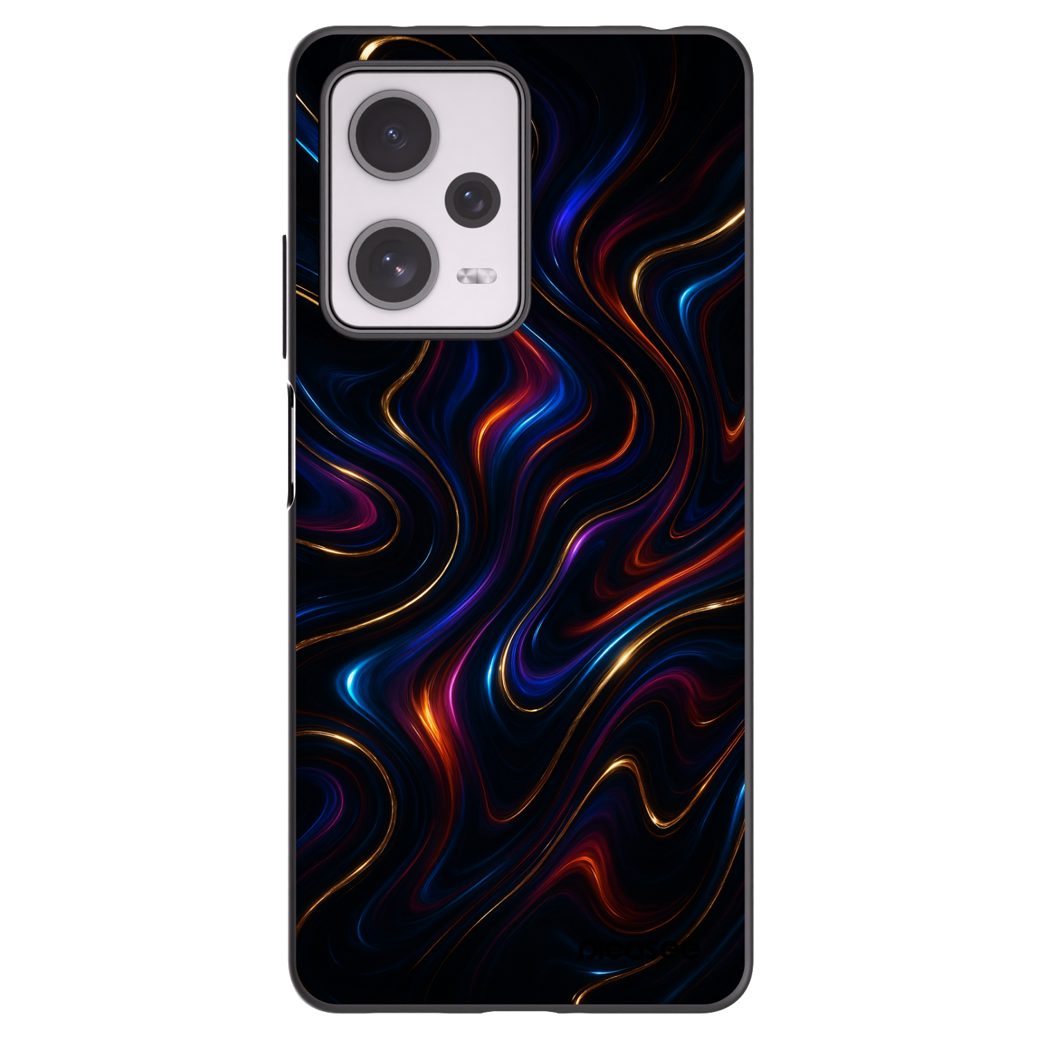 Picasee fekete szilikon tok az alábbi mobiltelefonokra Xiaomi Redmi Note 12 Pro+ 5G - Noir