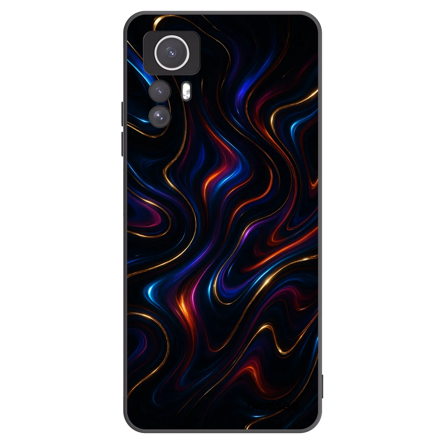 Picasee fekete szilikon tok az alábbi mobiltelefonokra Xiaomi Redmi Note 12S - Noir