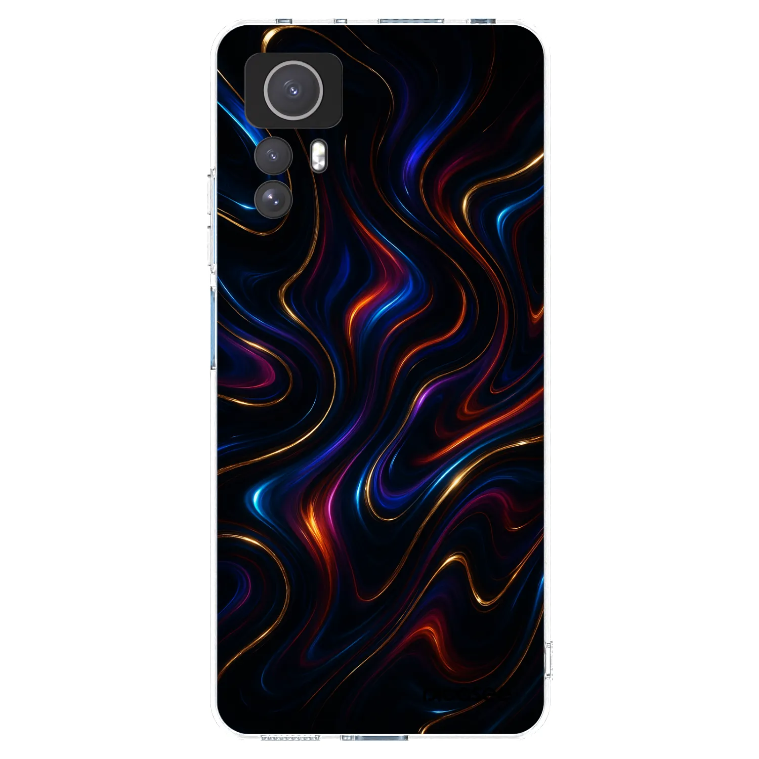 Picasee átlátszó szilikon tok az alábbi mobiltelefonokra Xiaomi Redmi Note 12S - Noir