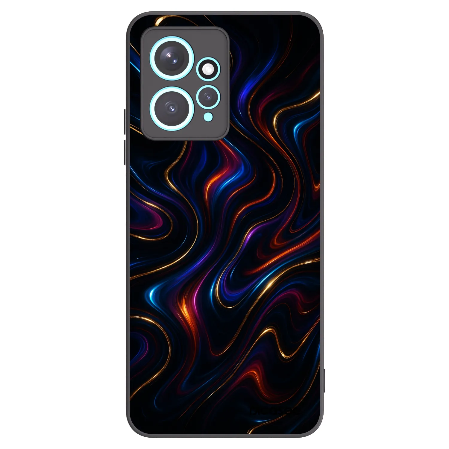 Picasee fekete szilikon tok az alábbi mobiltelefonokra Xiaomi Redmi Note 12 4G - Noir
